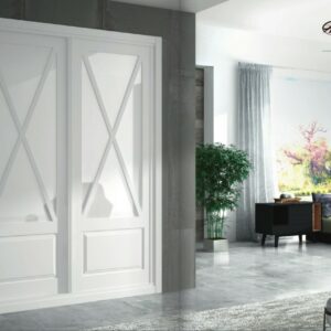 Blanco dos hojas correderas